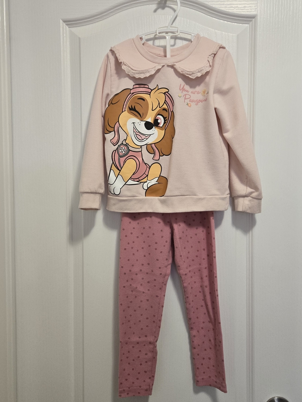 Nickelodeon Pink Skye Paw Patrol Pajama Set